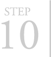 ステップ10