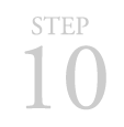 ステップ10